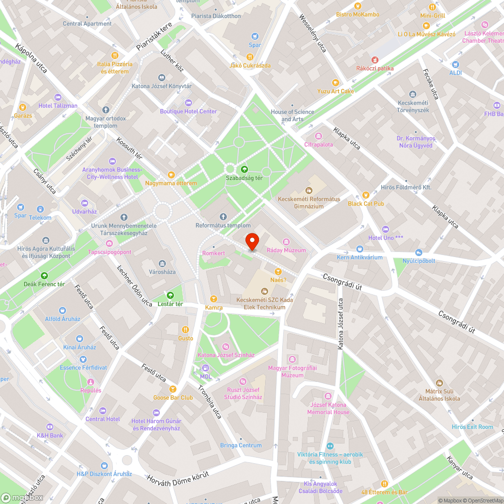 Szeméttel teli, működésképtelen díszkút a Kéttemplom közben bejelentés helye