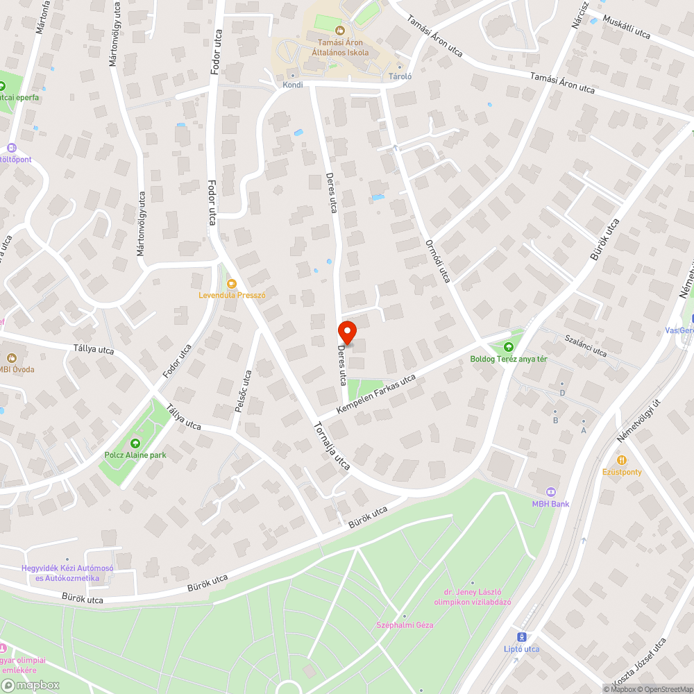 közműaknába beomló járdaszegély bejelentés helye