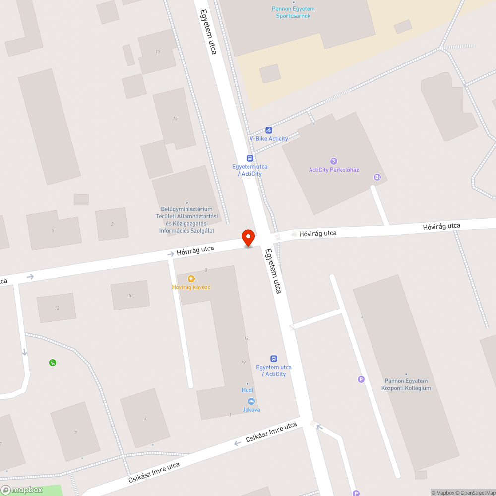 Eltömődő csatorna bejelentés helye