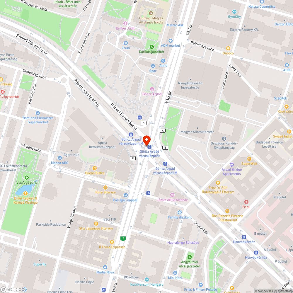 Életveszélyes lépcső az Árpád Hid 3-as metrónál bejelentés helye