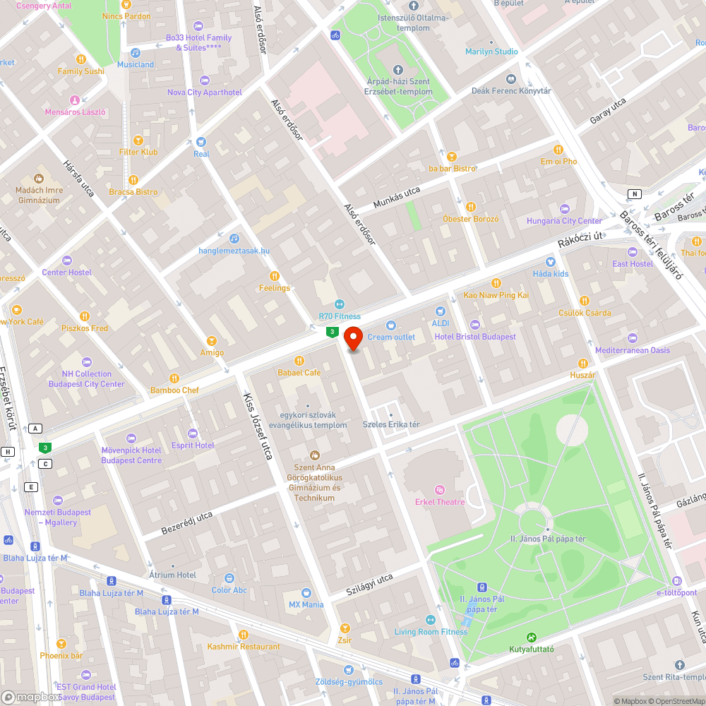 Fejjel lefelé álló tábla bejelentés helye