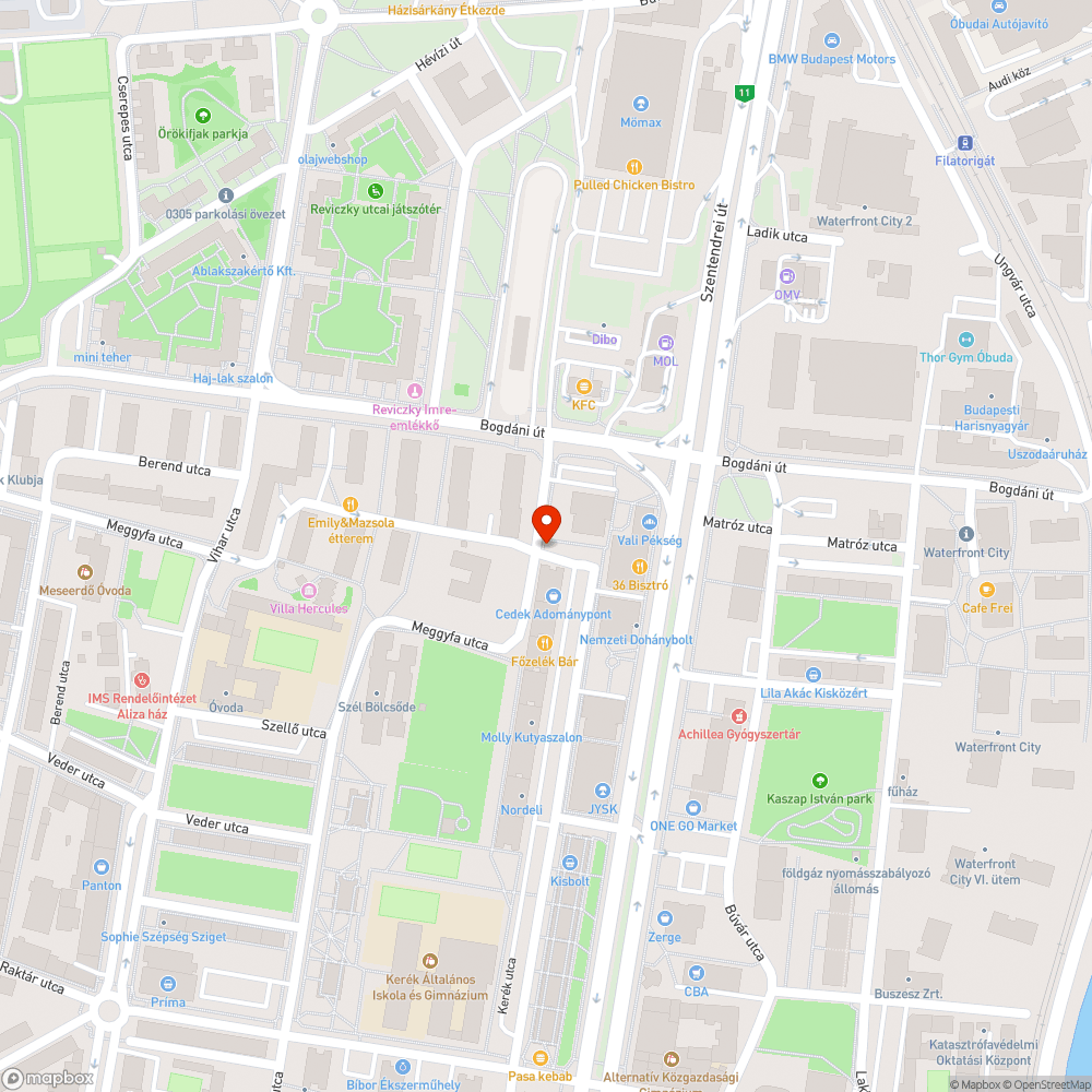 idén is Lomisok Óbudán, Közterületfelügyelők??? bejelentés helye