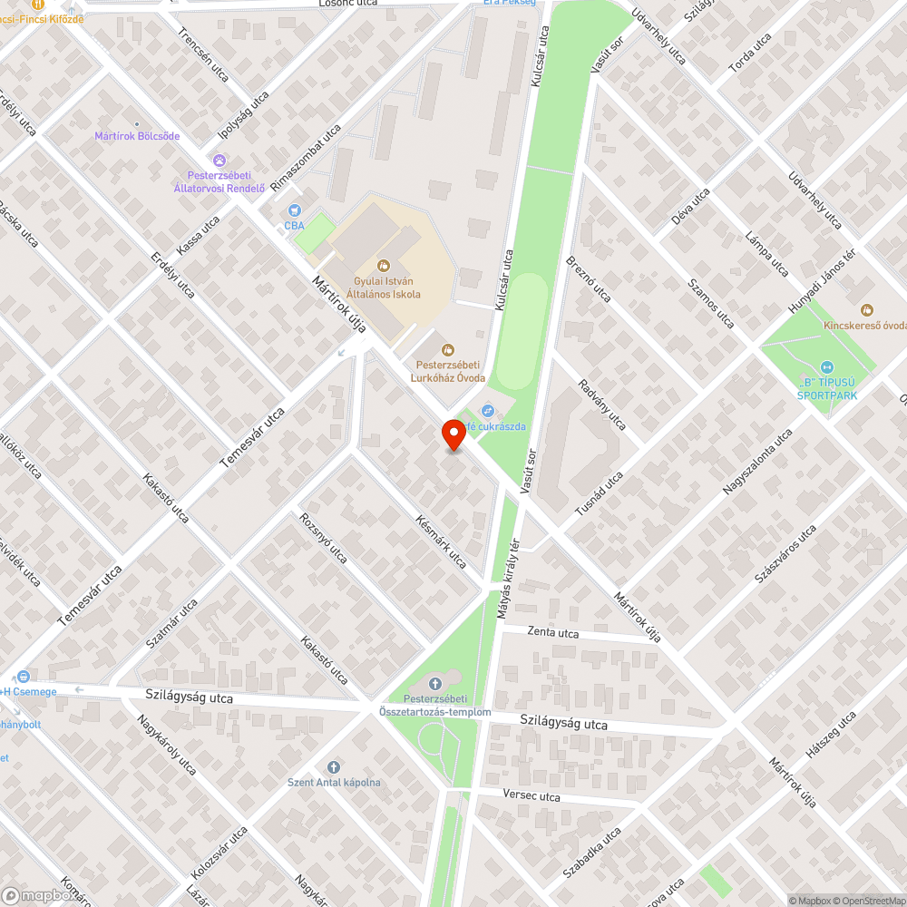 Délben is ég a közvilágítás. bejelentés helye