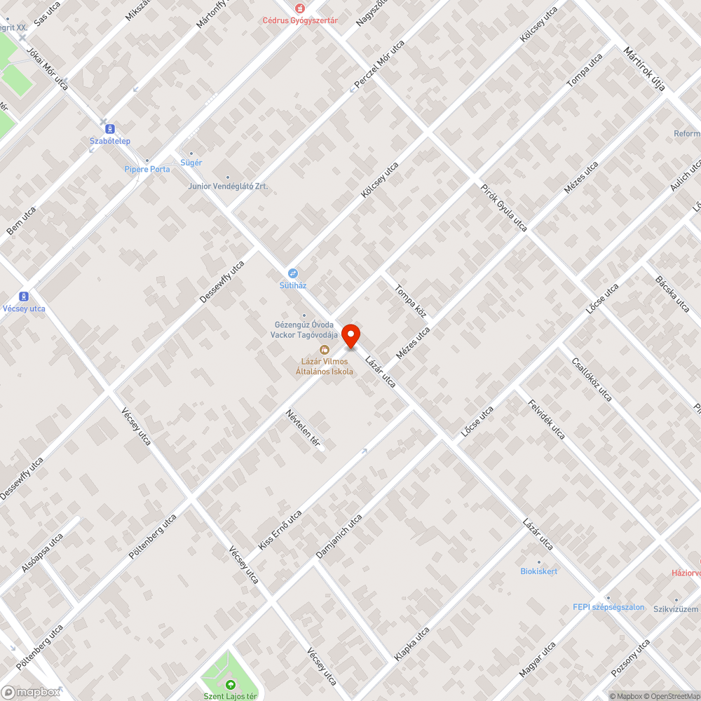 Hiányzó utcanévtábla - majd pótlás után eltörték bejelentés helye