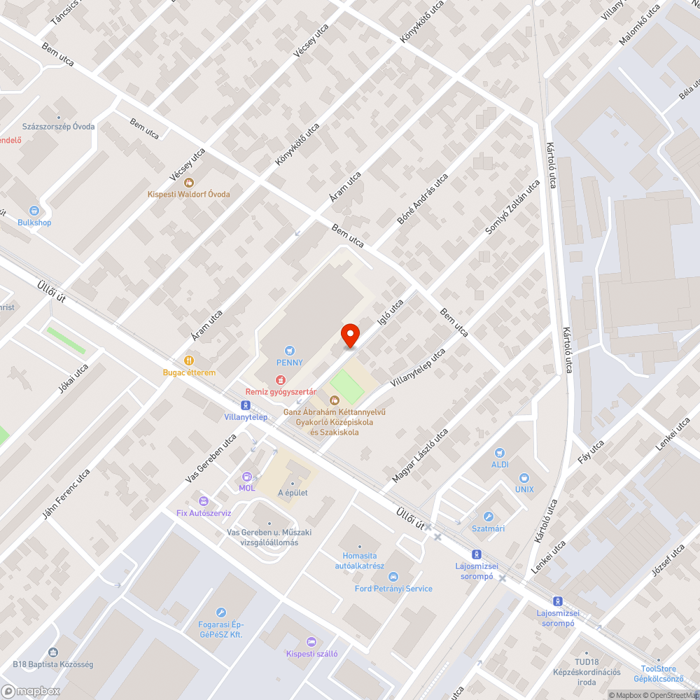 „Szembejövő forgalom” tábla az Igló utcában. Jogos, vagy nem? bejelentés helye