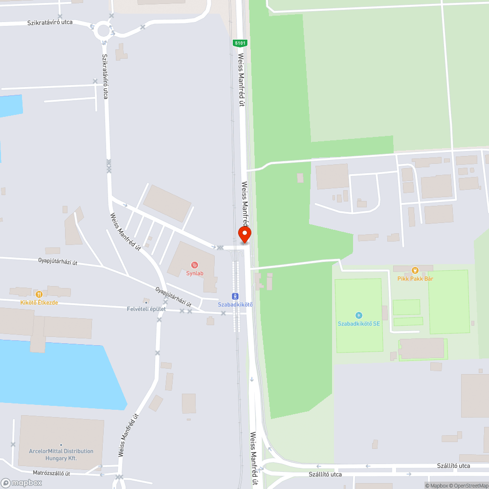 Megdőlt tábla és egy üres oszlop bejelentés helye