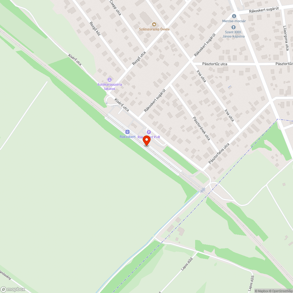 Működésképtelen jegyautomata bejelentés helye