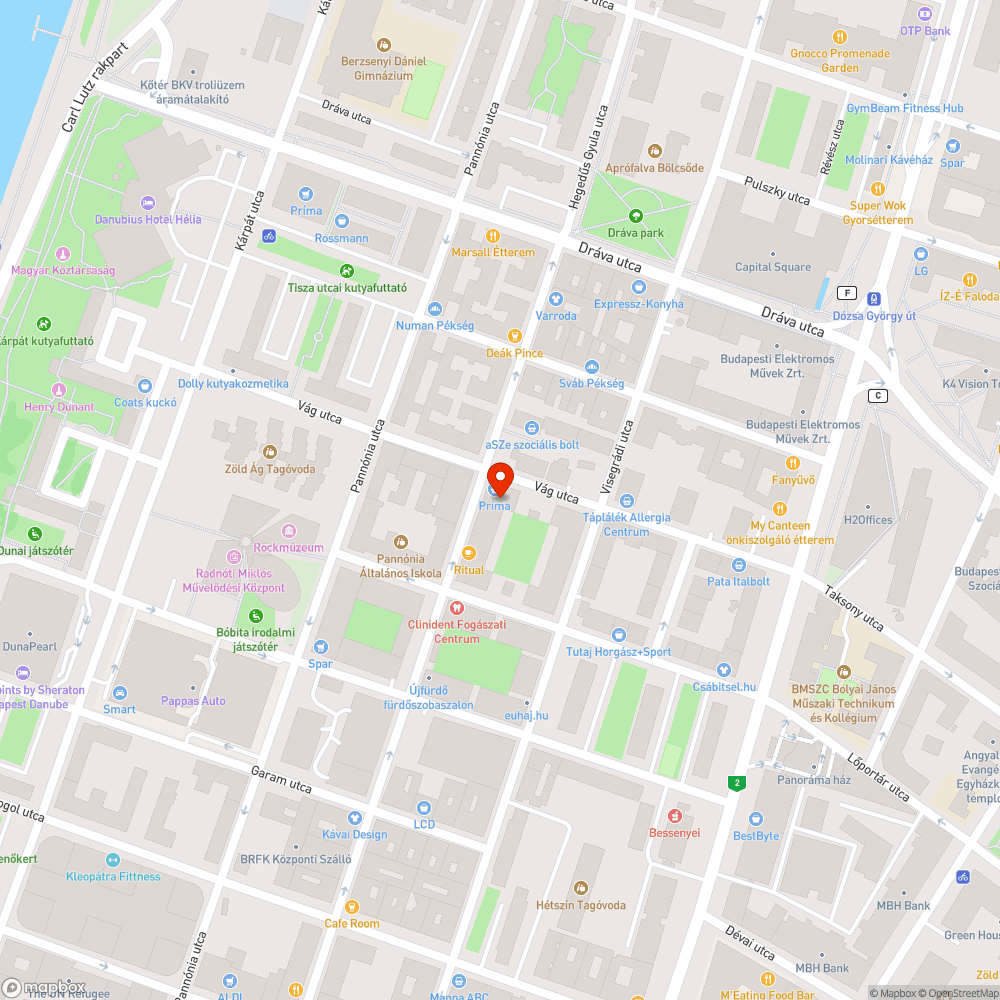 Törött szemetes kuka bejelentés helye