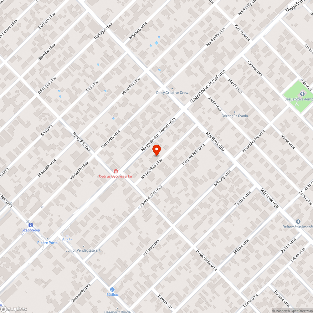 Kátyus a járda bejelentés helye