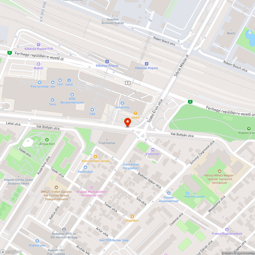 Megdöntött Gyalog-és kerékpárút tábla bejelentés helye