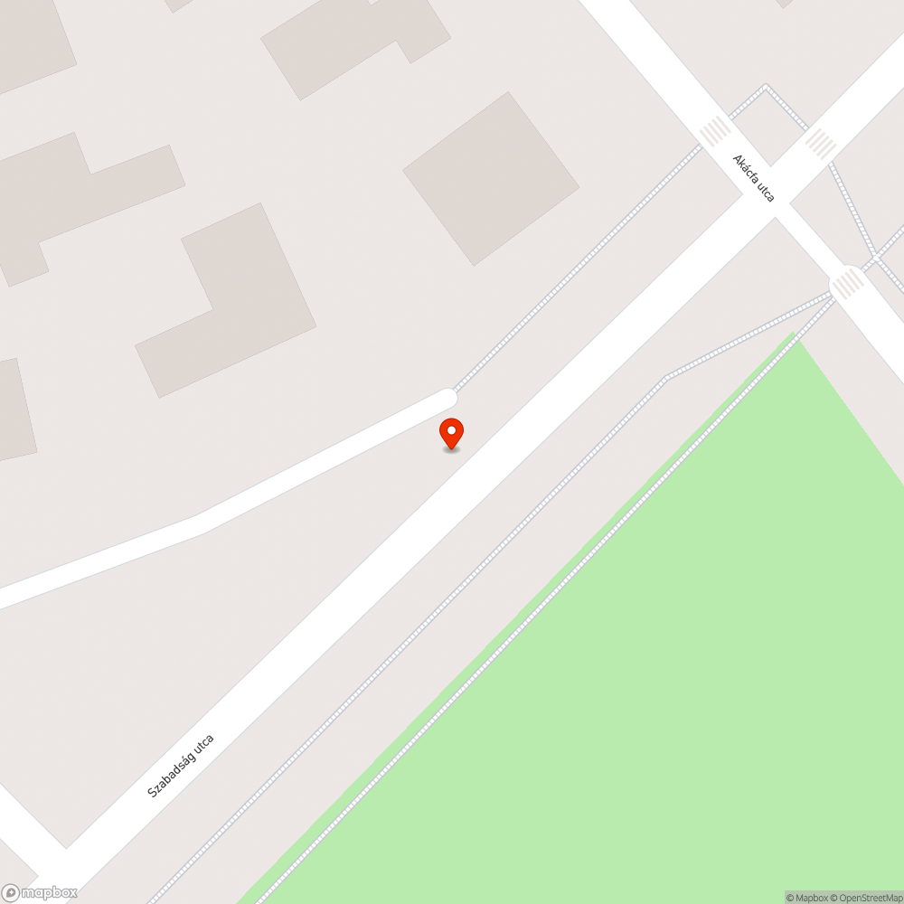 Megkopott útburkolaton a festés bejelentés helye