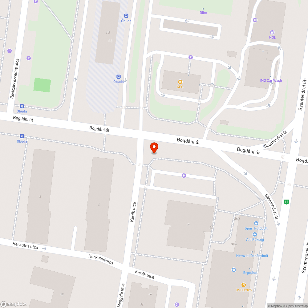 Szétesett jelzőlámpa bejelentés helye