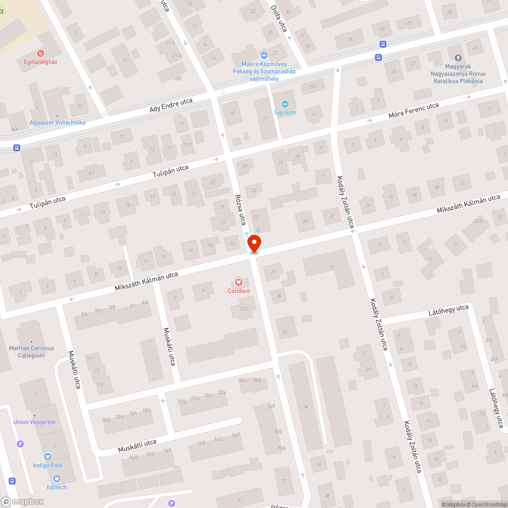 Egyirányúsítás bejelentés helye