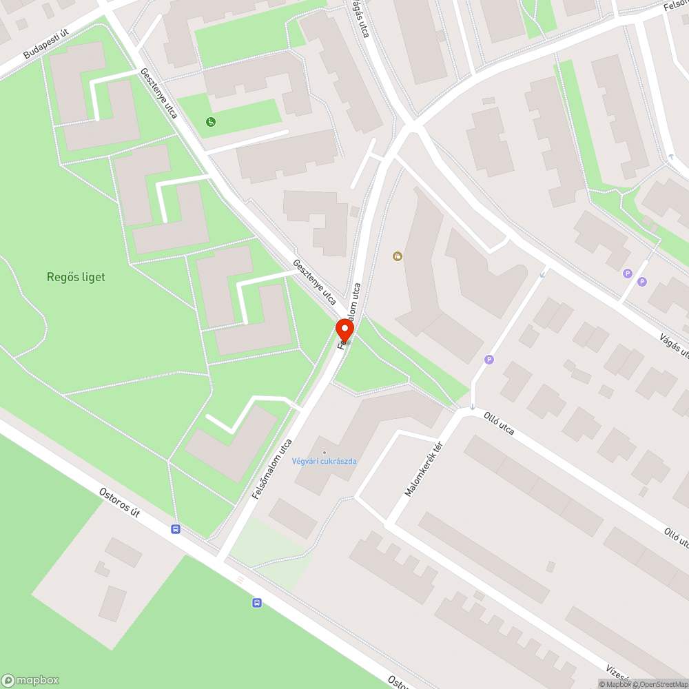 kátyú bejelentés helye