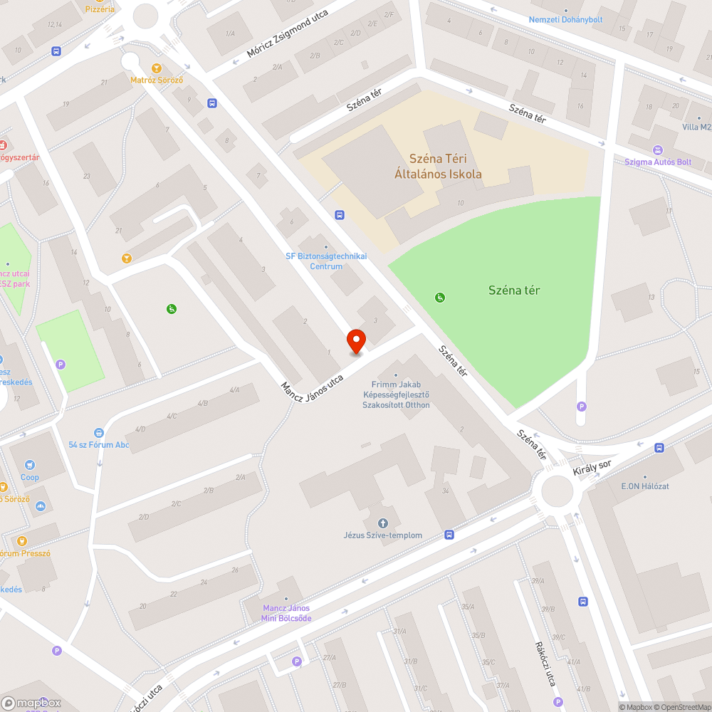 Szabálytalan kereszteződésben parkolás bejelentés helye