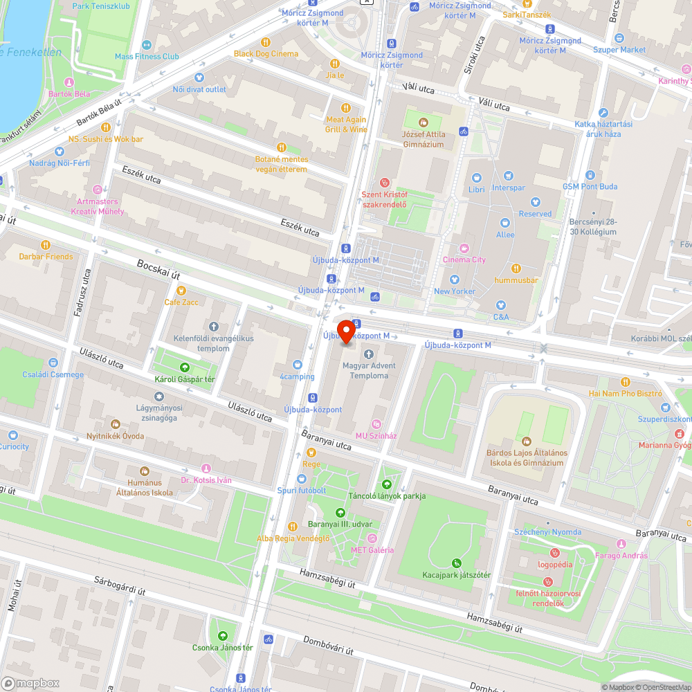 Szeméthalmaz bejelentés helye