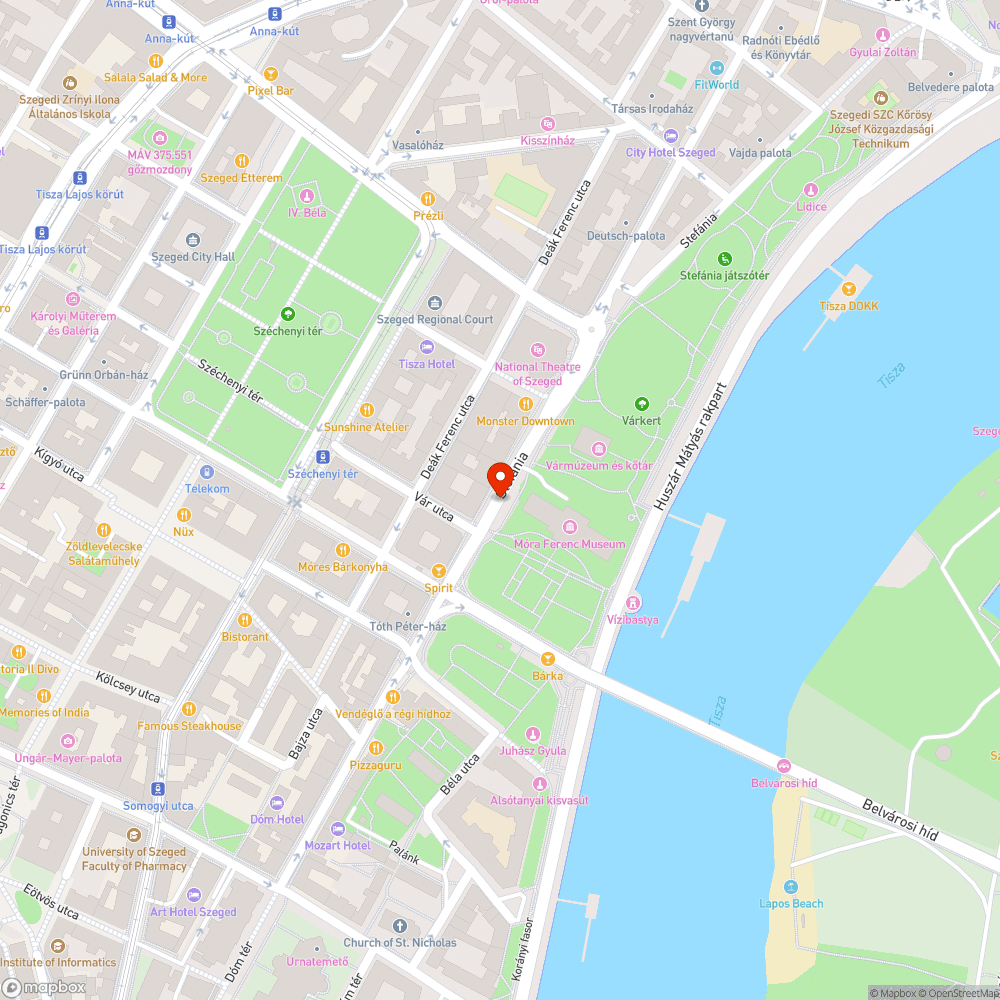 Szűkülő kerékpárút bejelentés helye