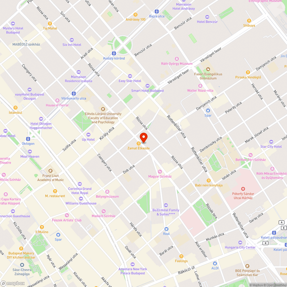 Elhagyott autó bejelentés helye