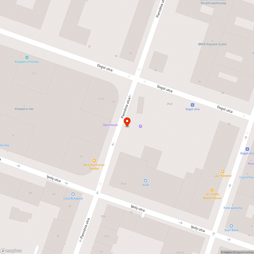 Hosszú repedés a kerékpársávon bejelentés helye