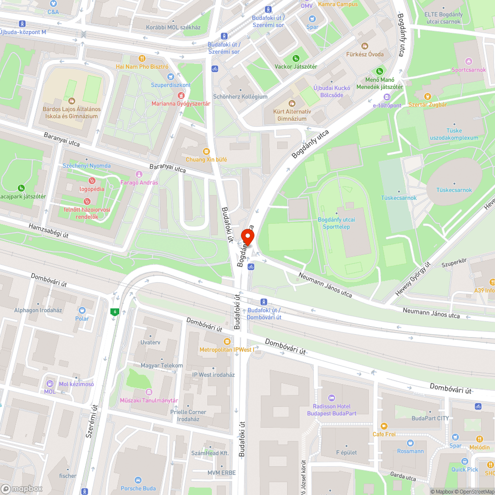 Kanyarodó autók miatt értelmetlenül lelassuló forgalom bejelentés helye