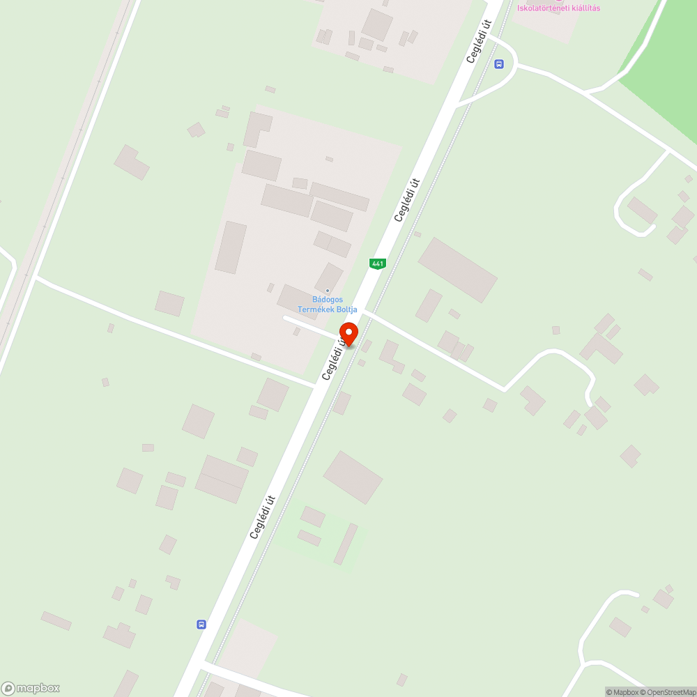 Kerékpárút hibák a ceglédi úti kapubehajtónál bejelentés helye