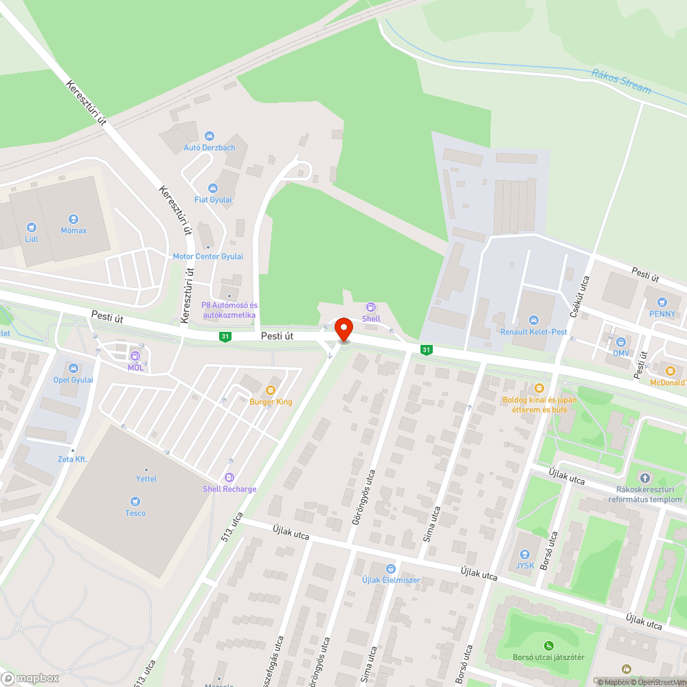 SOS nem működnek a forgalomirányító lámpák bejelentés helye