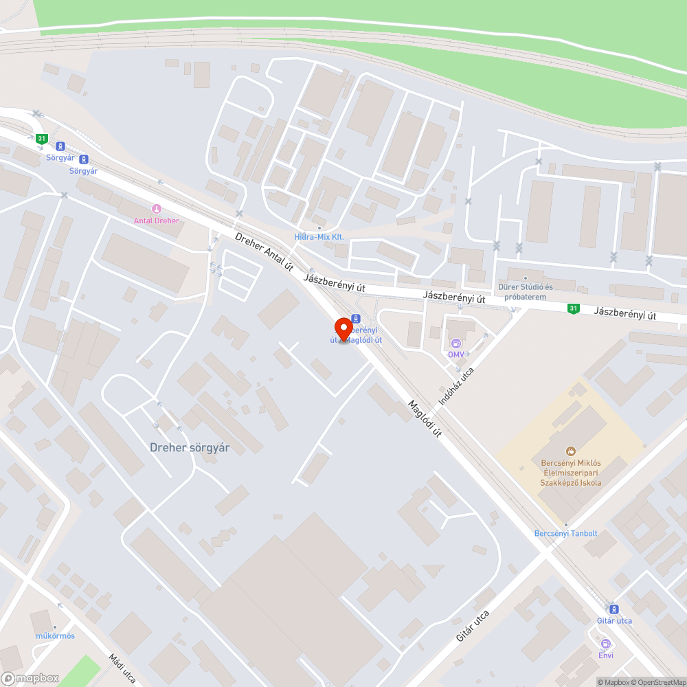 hiányzó járda szakasz bejelentés helye