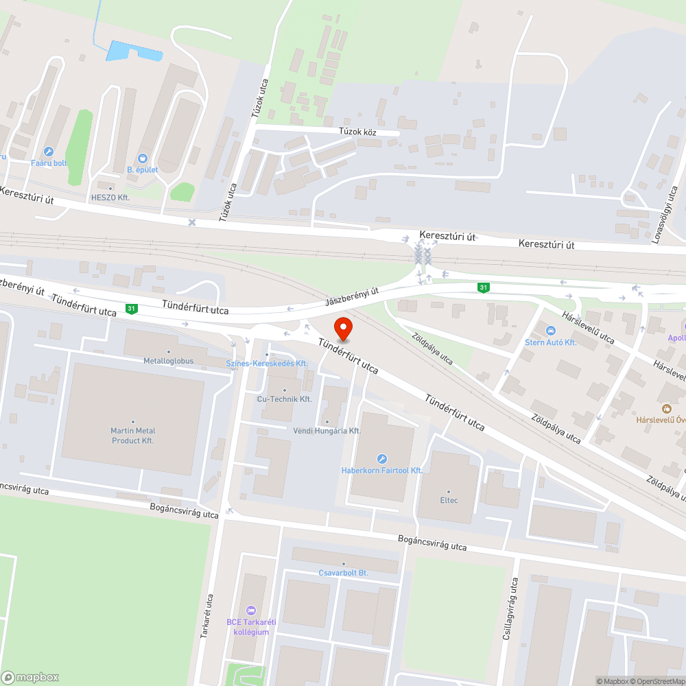 Illegális szemétlerakó bejelentés helye