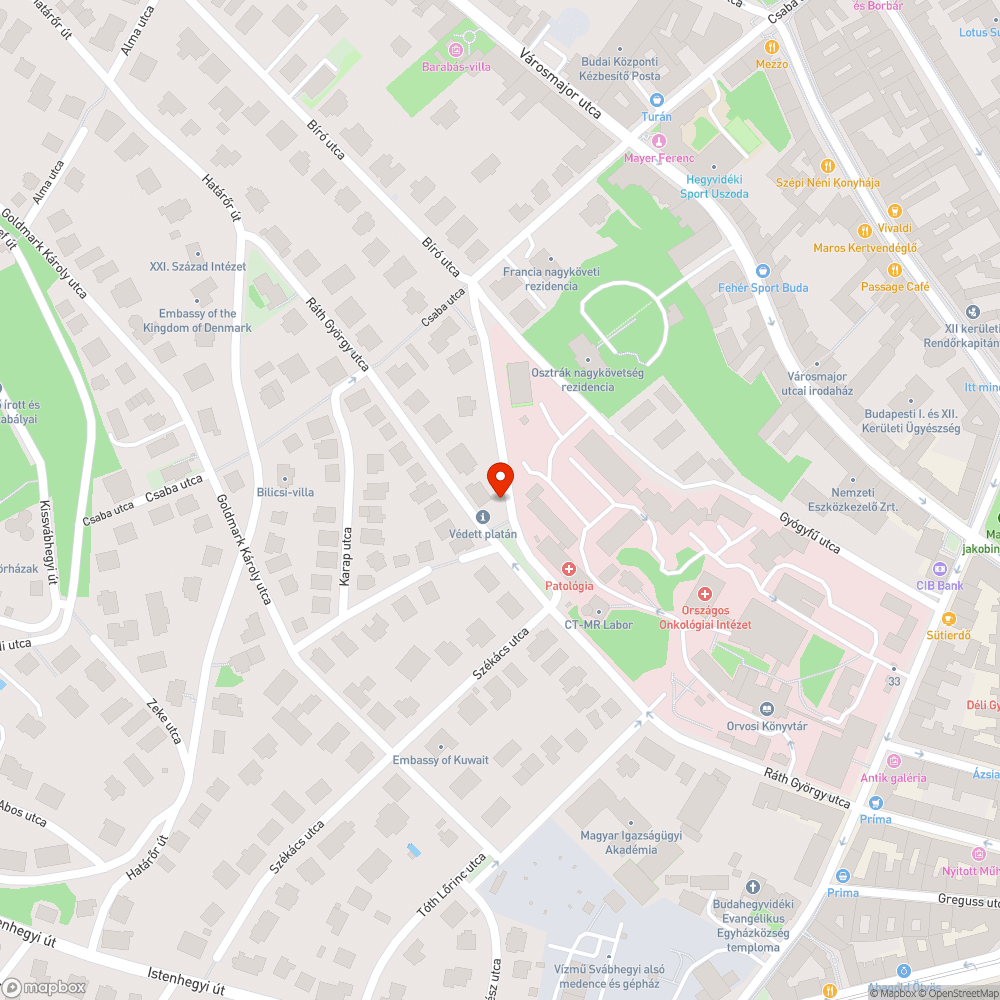 Felújítás után betmaradt acél elemek a Roskovics utcában bejelentés helye