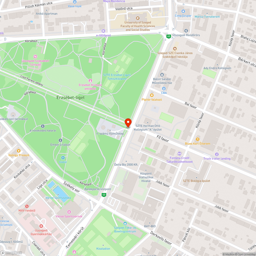 Repedés, süppedés a bicikliúton bejelentés helye