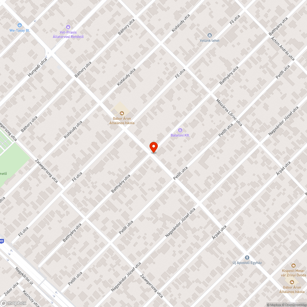 Kivágott postaláda maradványai bejelentés helye