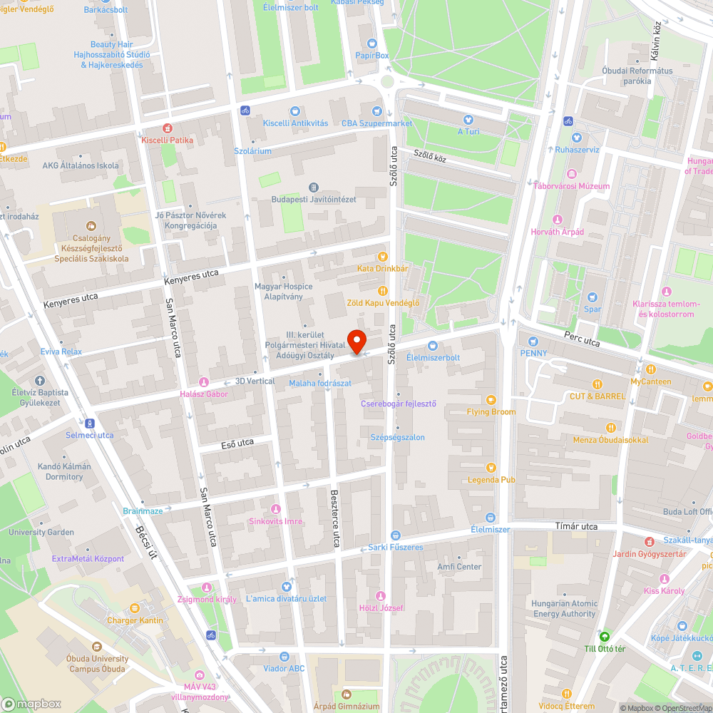 Romos Fedlap bejelentés helye