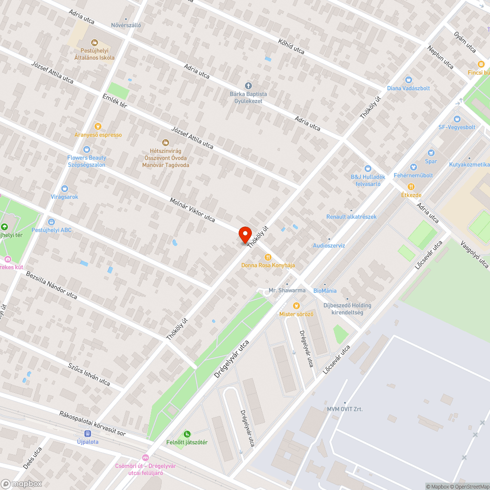 Szabadon maradt áram bejelentés helye