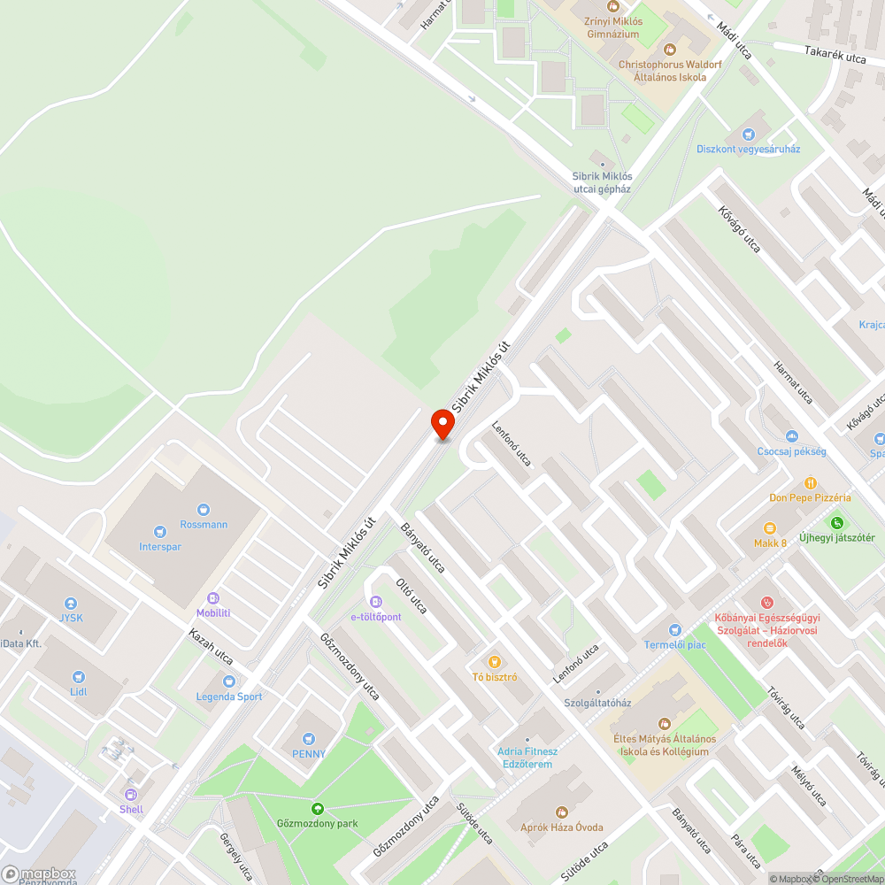 Füvesítés kérése - 2. bejelentés helye