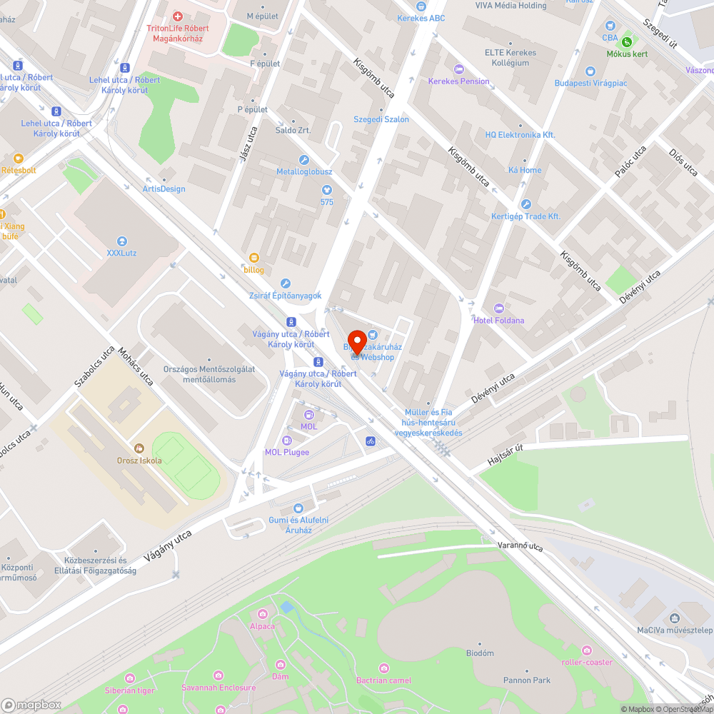 Itt felejtett dolgok bejelentés helye