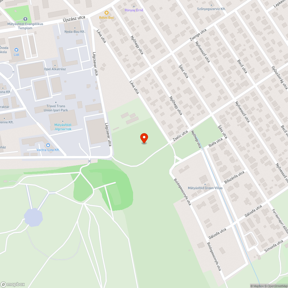 Illegálisan lerakott szemét bejelentés helye