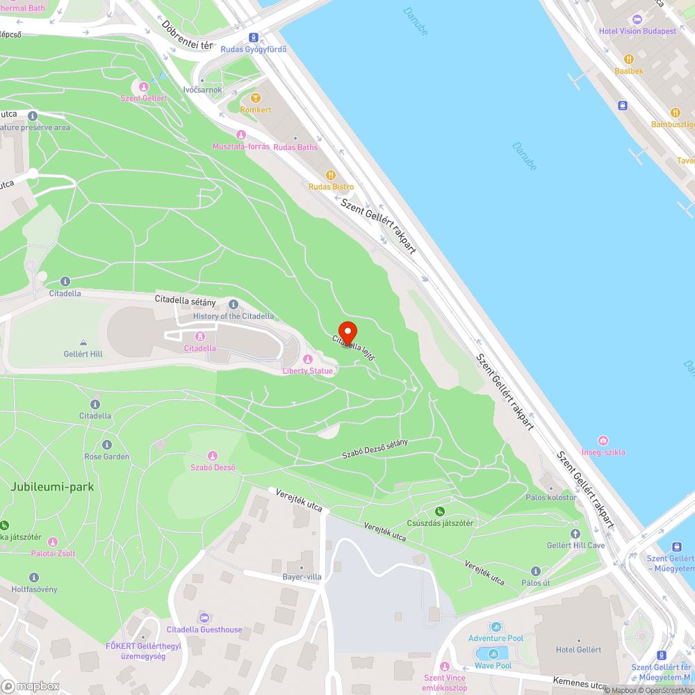 Gellérthegy teli kukák és szétszórt szemét... bejelentés helye