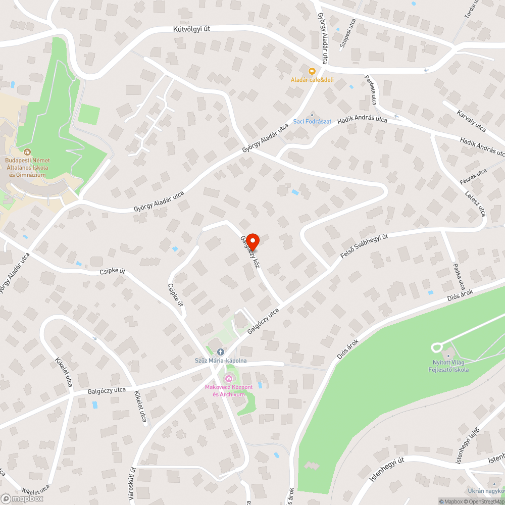 Elhagyott nagyméretű utánfutó bejelentés helye