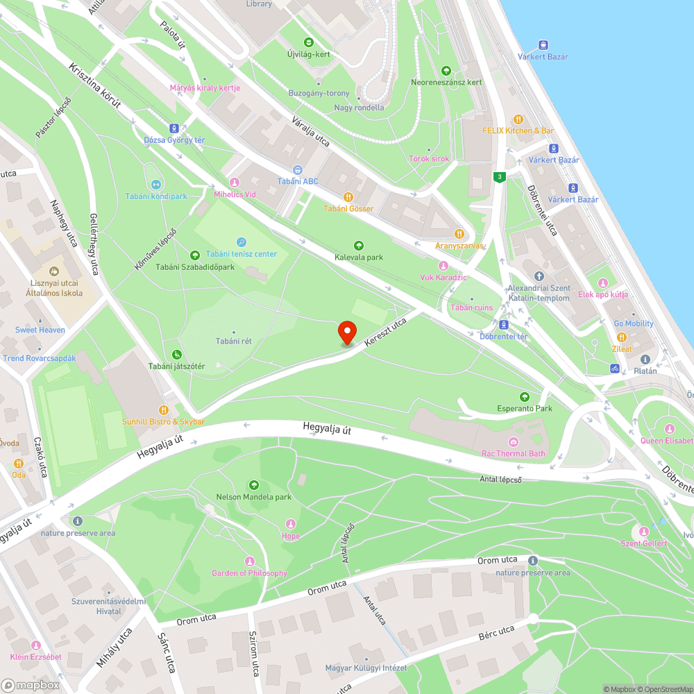 Hordalék és üvegszilánkok a járdán bejelentés helye