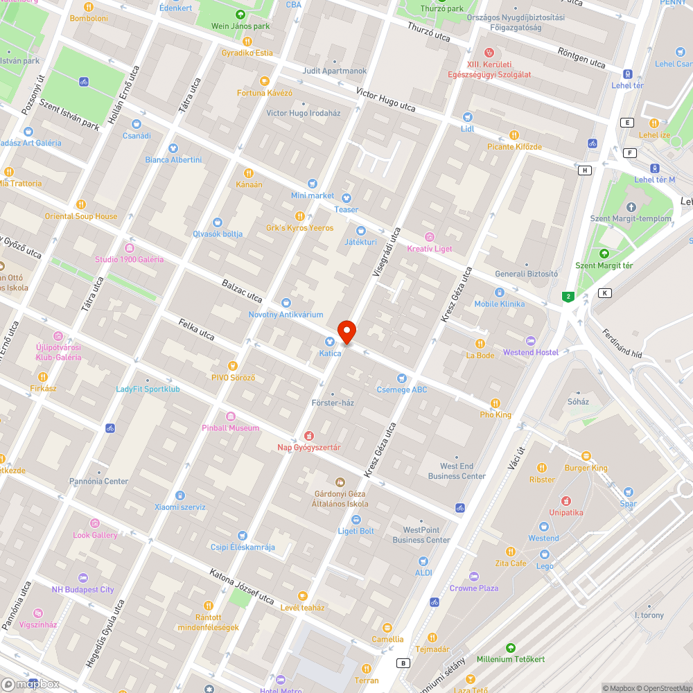 Szabálytalan parkolás/várakozás bejelentés helye