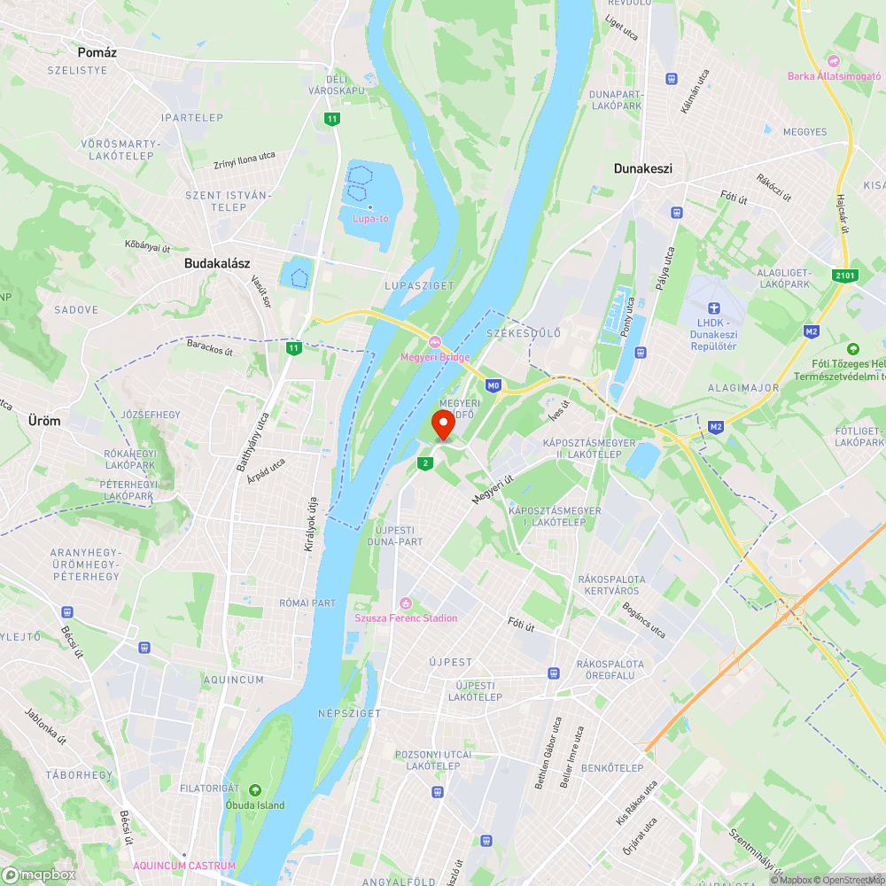 Nem működő kerékpáros átkelő nyomógomb bejelentés helye