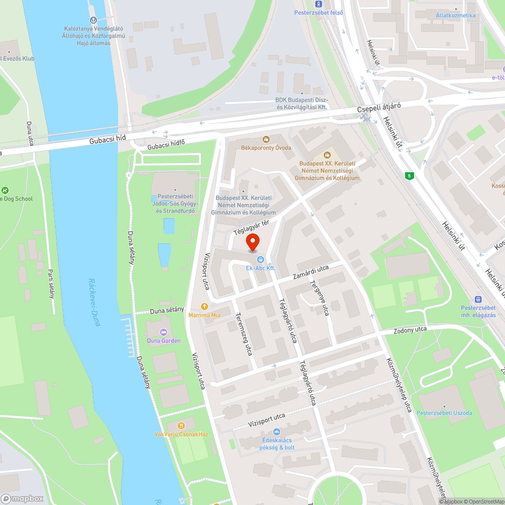 Szemét a lakótelepen bejelentés helye