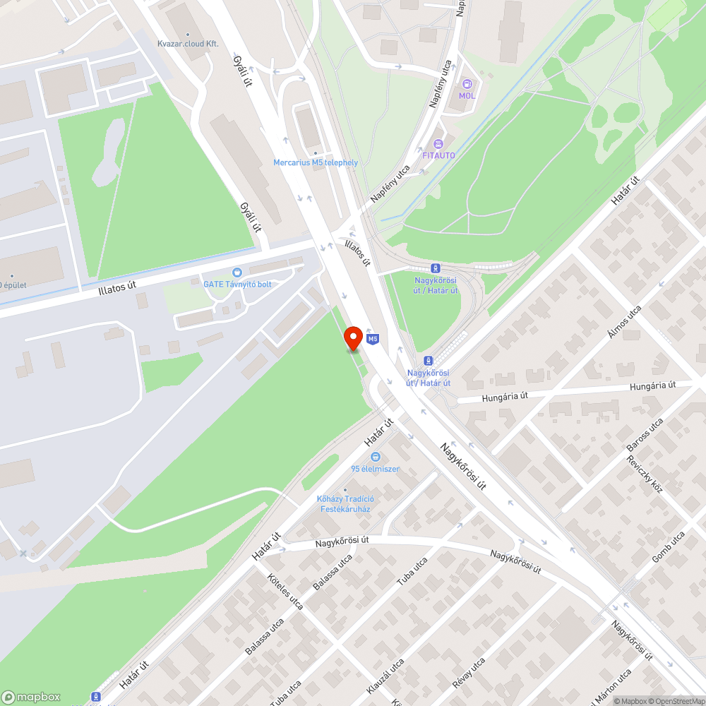 Irdatlan szeméthegyek a Nagykőrösi úti felüljáró alatt - 2. rész bejelentés helye