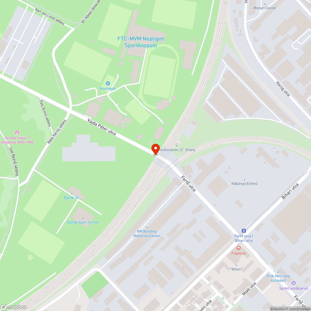 Eldobált olajoskannák bejelentés helye