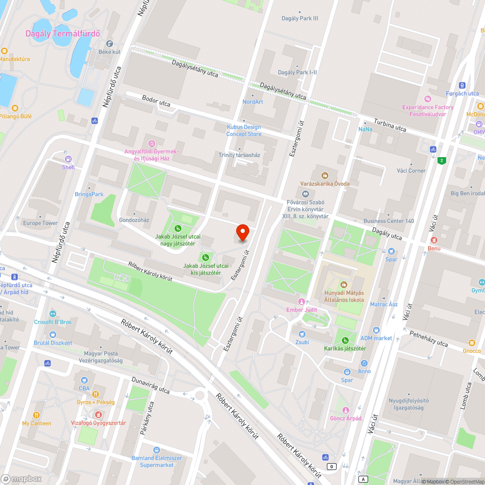 kátyú az úton bejelentés helye