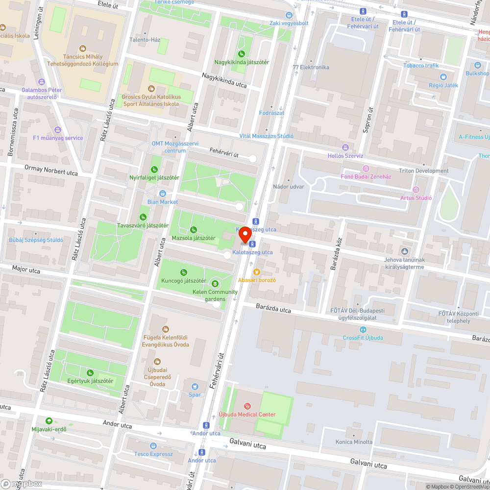 Becsomagolt a Kalotaszeg utcai villamos megálló körül bejelentés helye