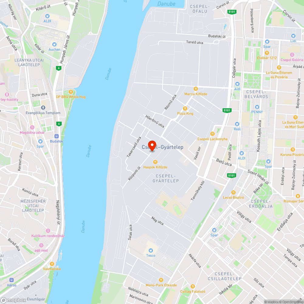 Illegális szemét bejelentés helye