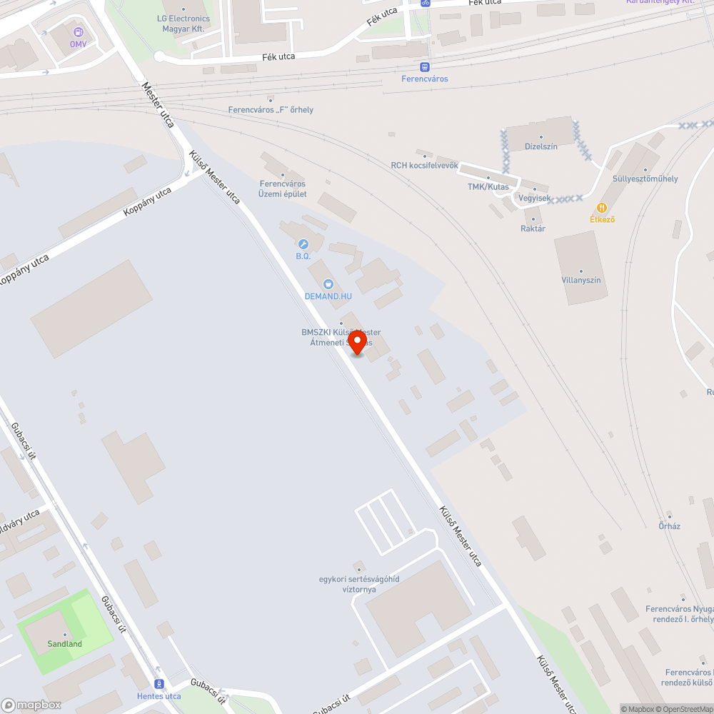 beszakadt úttest bejelentés helye