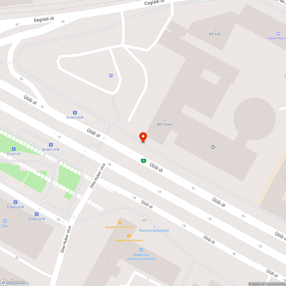 Hatalmas, förtelmes graffitik a postás szálló oldalfalán bejelentés helye