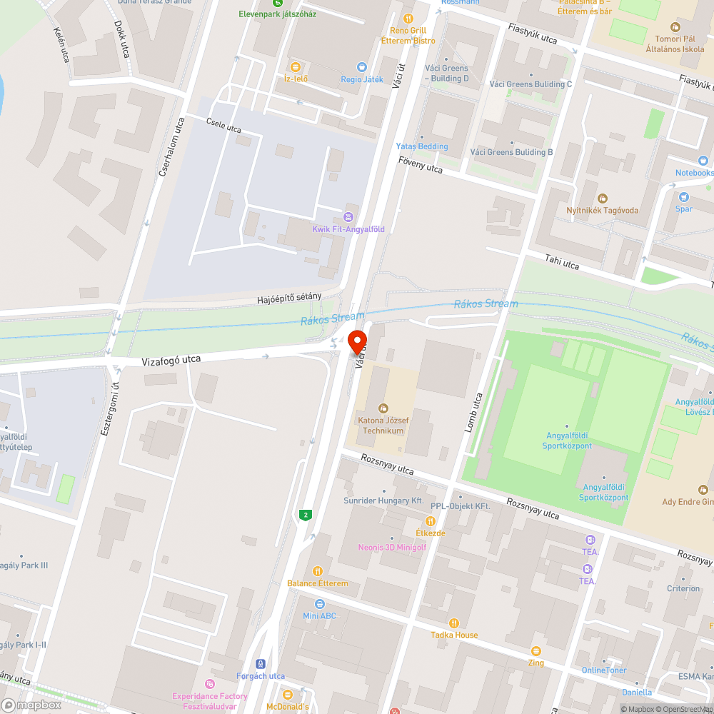 Ismeretlen tábla bejelentés helye